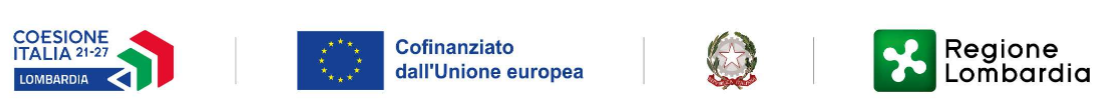 Coesione Italia - Unione Europea - Repubblica Italiana - Regione Lombardia